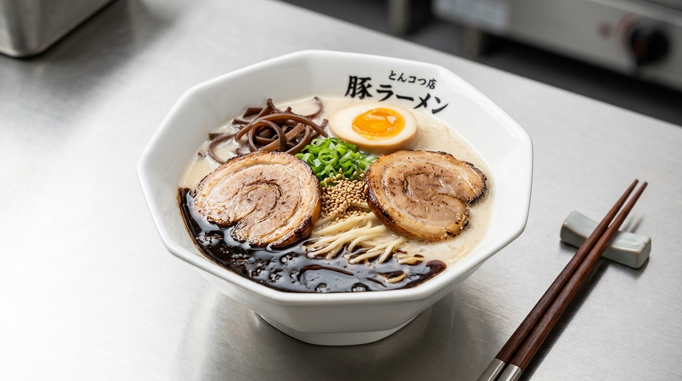 とんこつラーメン専用：自家製マー油（黒マー油）の作り方
