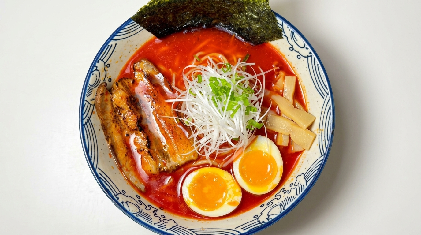 激辛！地獄ラーメンの作り方（濃厚とんこつベース）