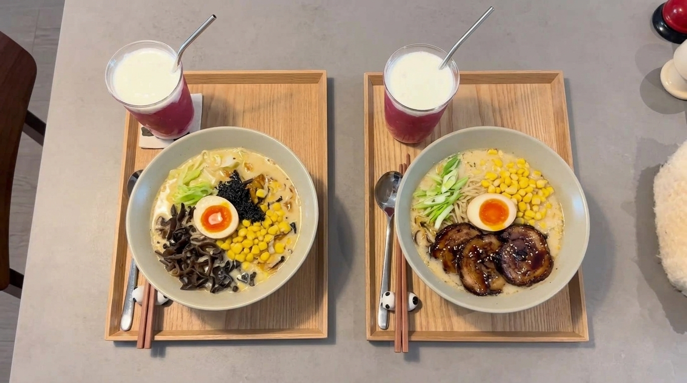 15分で完成！とんこつ風ラーメンとヤクルトで作る時短チャーシュー