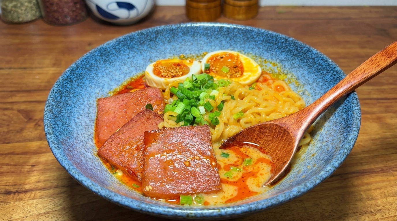 15分で完成！禁断の「背徳」とんこつ風ラーメン（裏技レシピ）