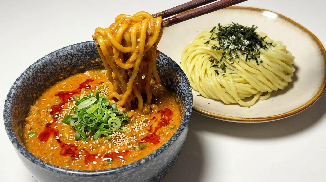 濃厚味噌豆乳つけ麺の作り方｜おうちで本格的な味わい