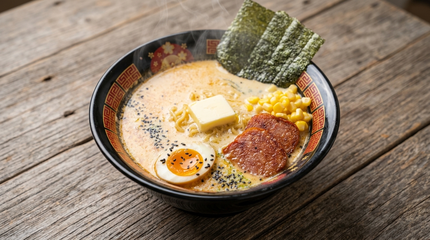 辛ラーメンが激変！濃厚クリーミーな牛乳味噌アレンジ