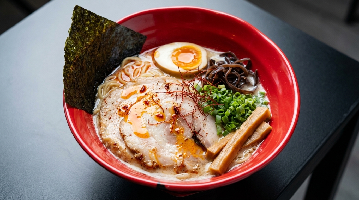 濃厚味噌とんこつラーメンの作り方