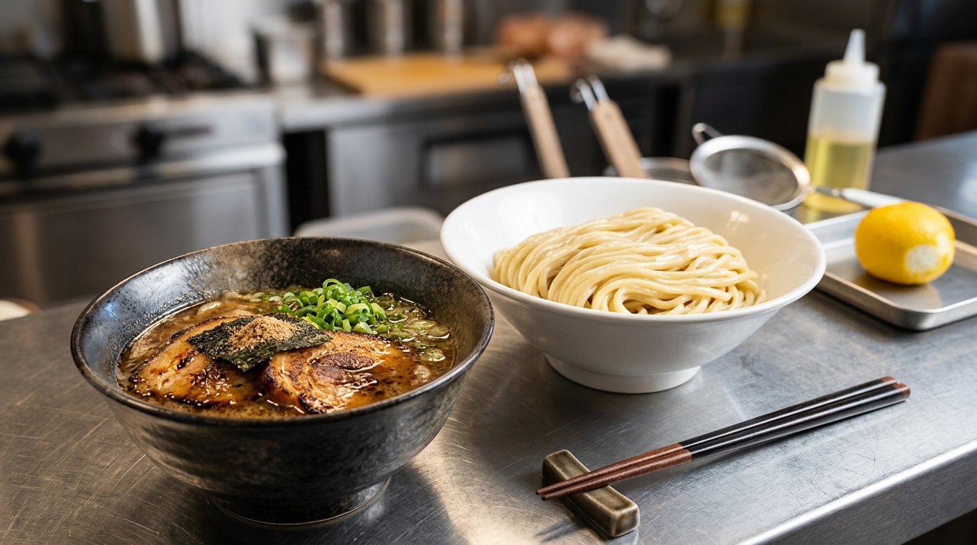 濃厚魚介豚骨つけ麺の作り方