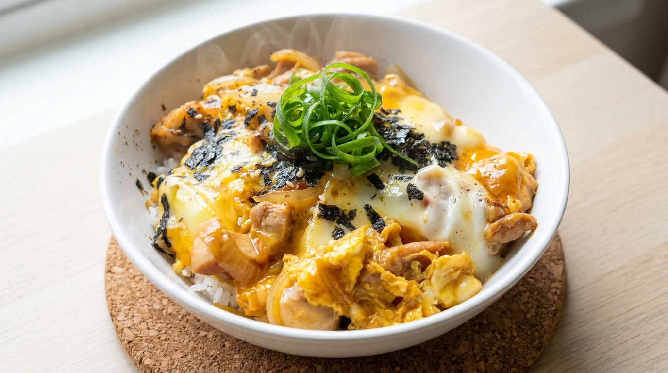 定番の味！ふんわり極上の親子丼（鶏肉と卵のどんぶり）