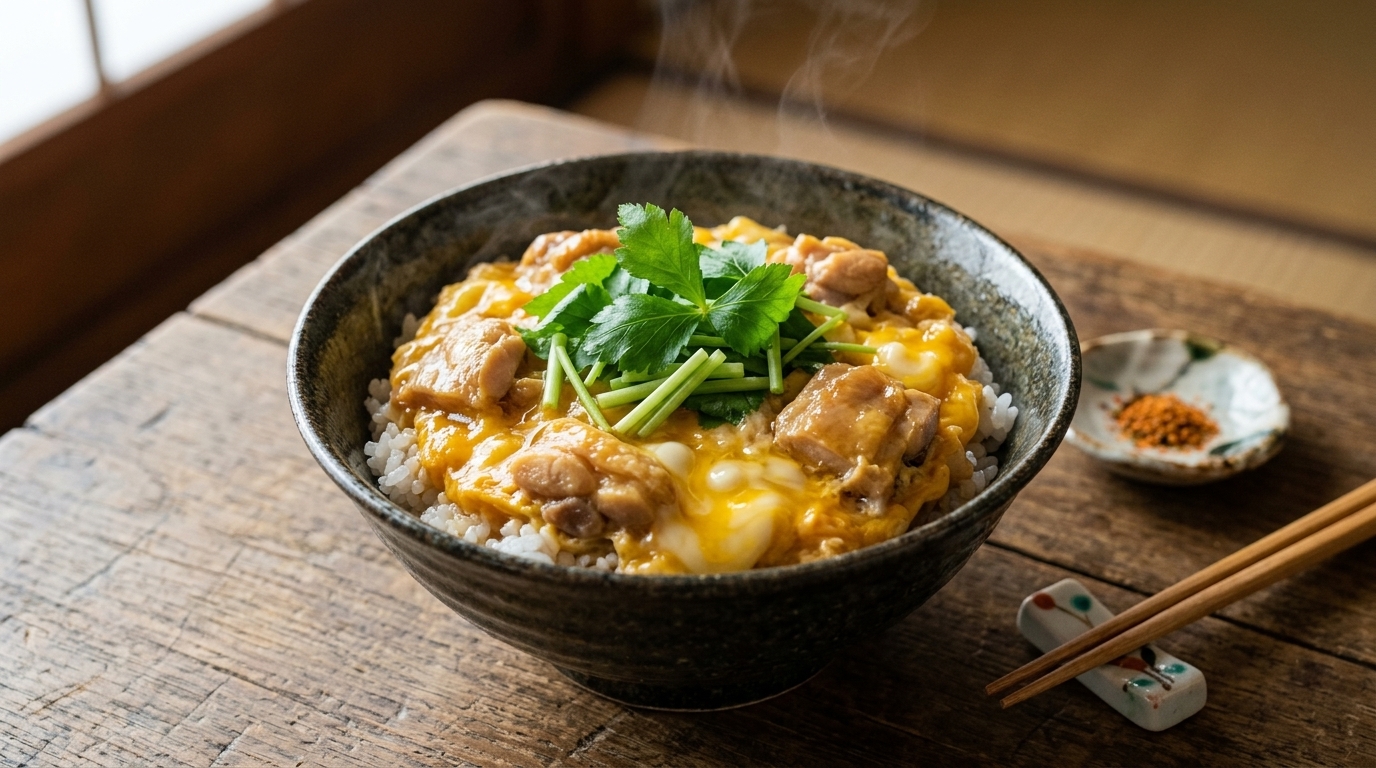 本場の味！とろとろ半熟卵の絶品親子丼（基本の作り方）