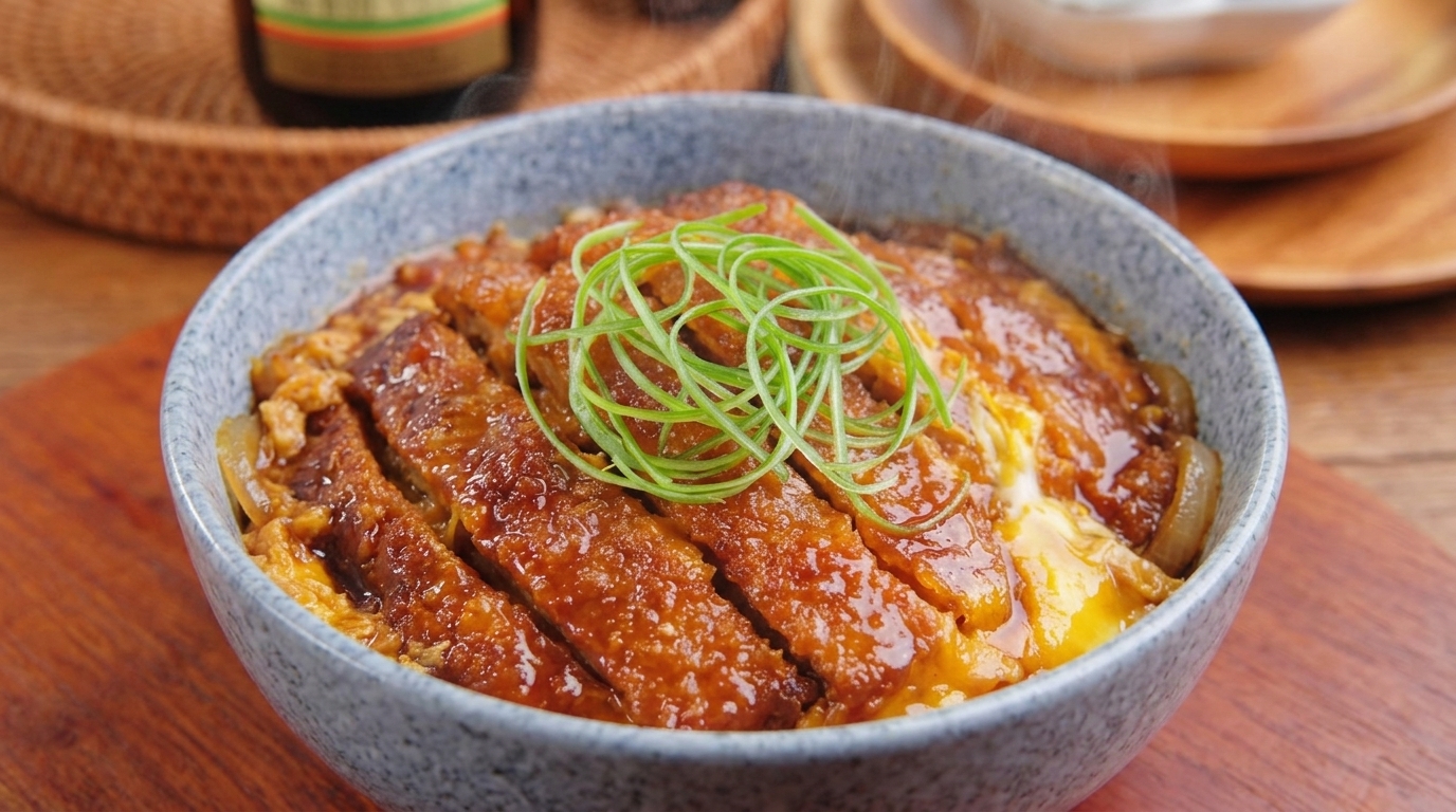 本格！サクサクでジューシーな定番カツ丼