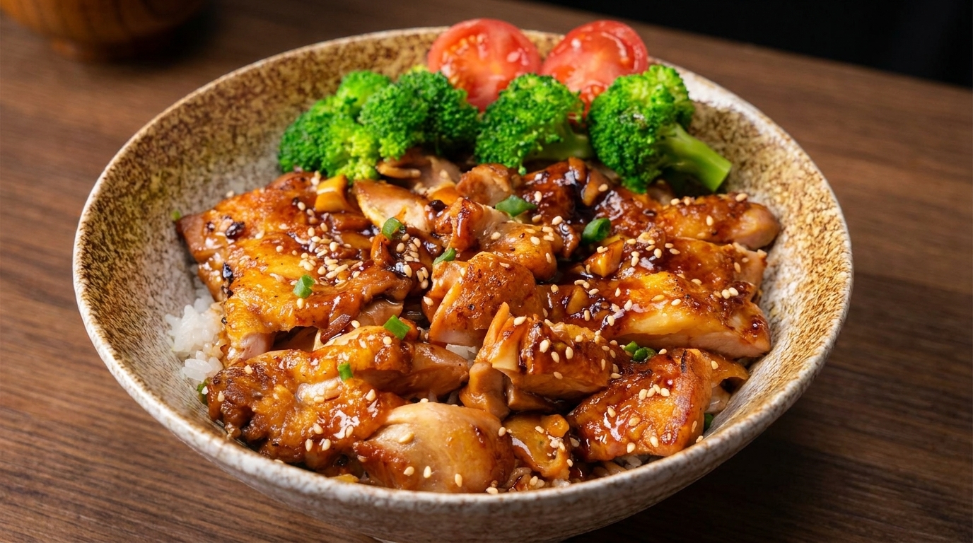 定番の味 照り焼きチキン丼