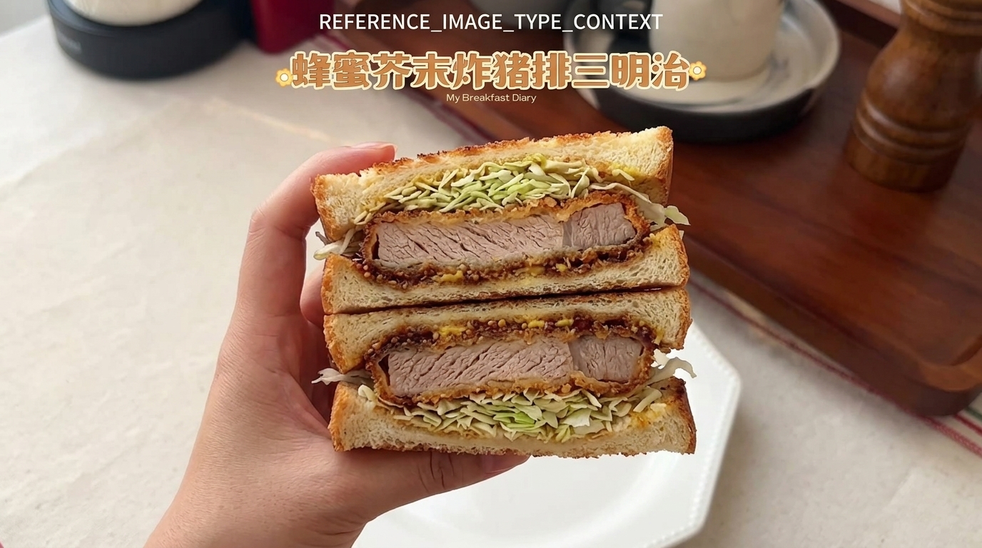 サクサク食感！ハニーマスタード・フライドチキンカツサンド