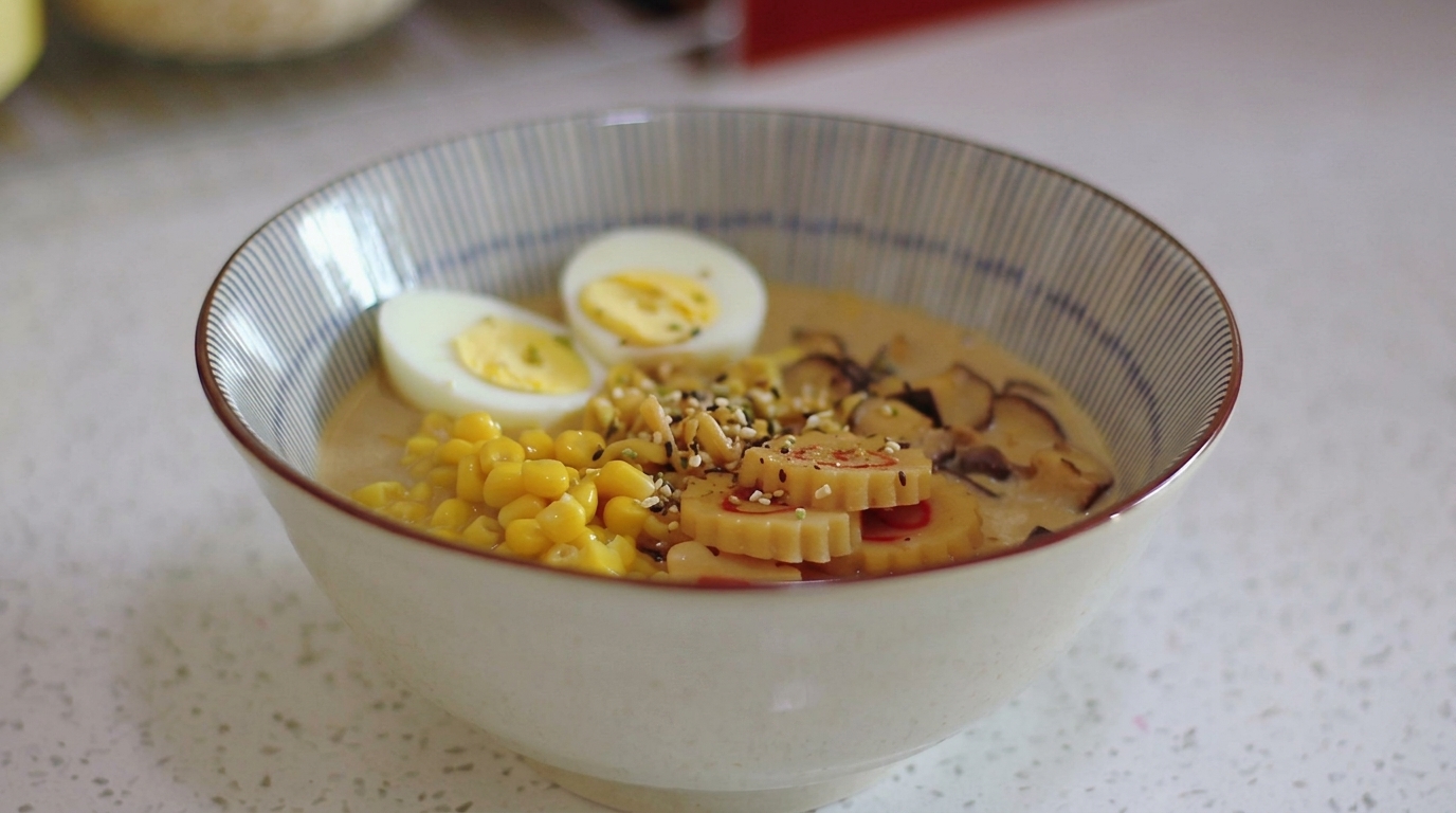 ミルク仕立てのクリーミー味噌ラーメン