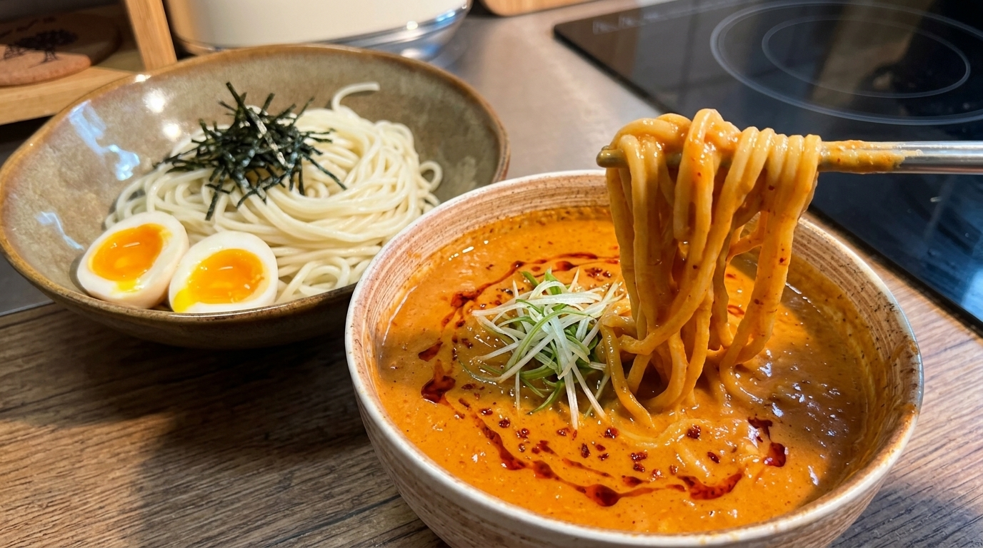 濃厚豆乳味噌つけ麺