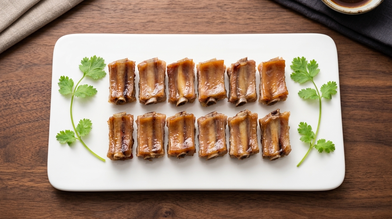 中華風干し豚あばら肉の蒸し物（ラップスン・スンヘオチュン）
