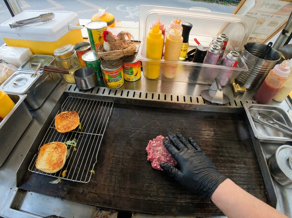 まな板の上で薄く均一に切られた完熟アボカド。