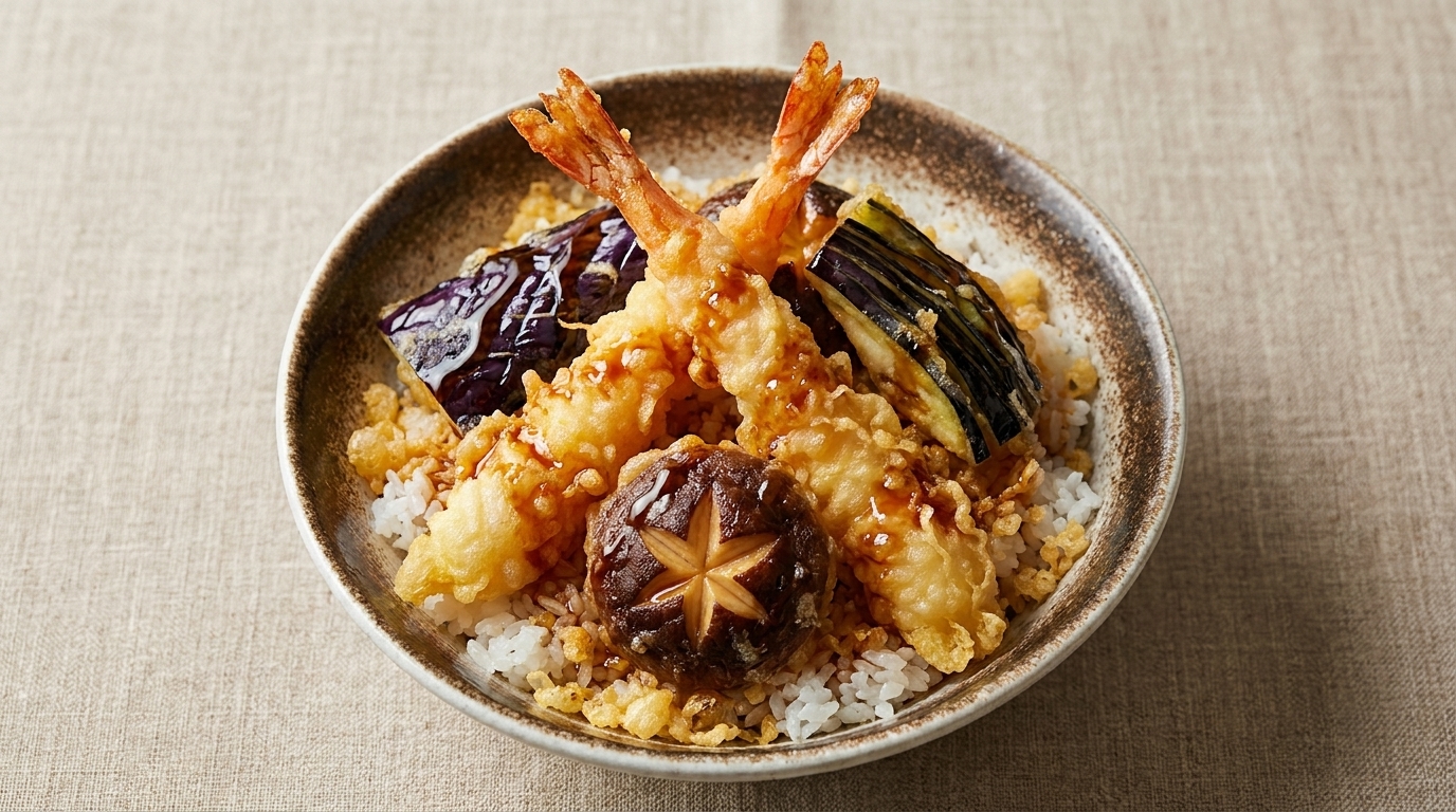 本格派！海老天丼のレシピ