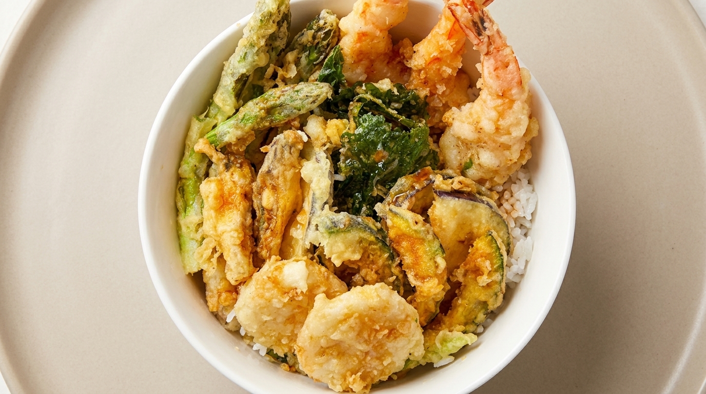 家庭で作る本格天丼