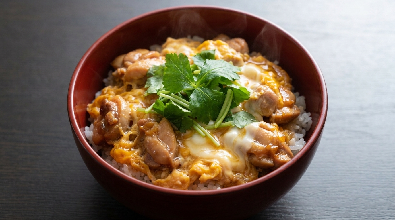 究極の親子丼：ふんわり卵と鶏肉の黄金バランス