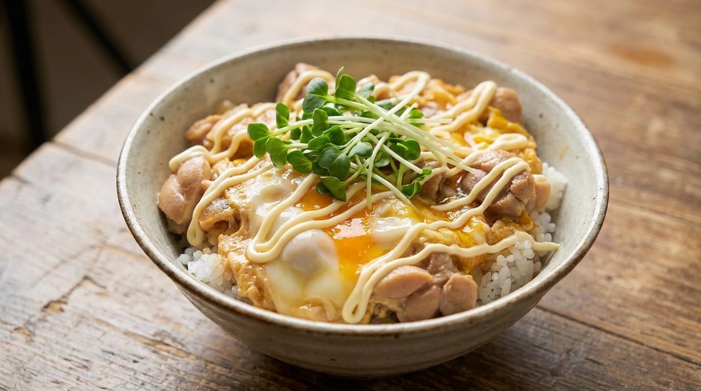 究極の親子丼（鶏肉と卵のどんぶり）