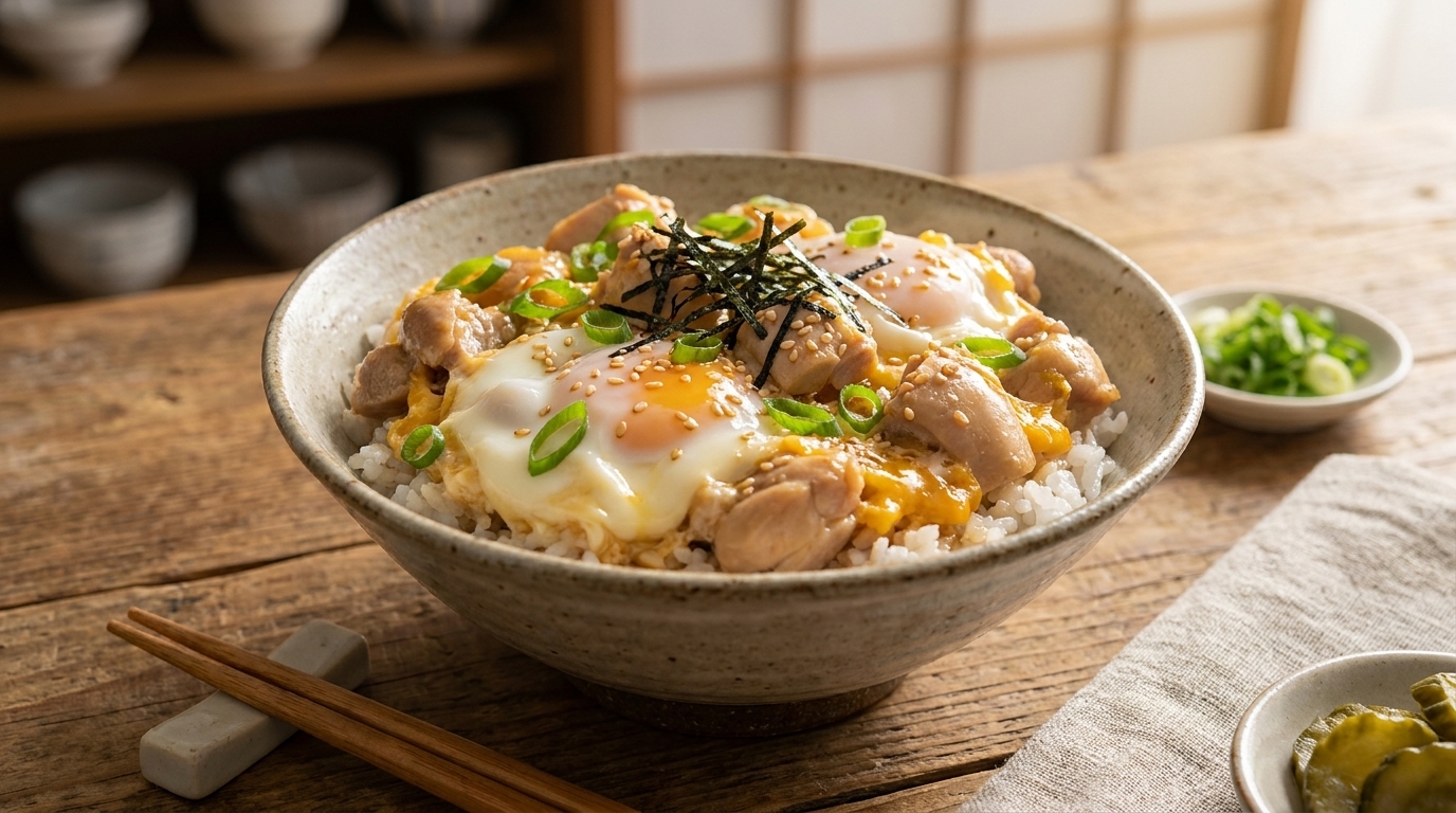 定番の和食！ふんわり卵の本格親子丼