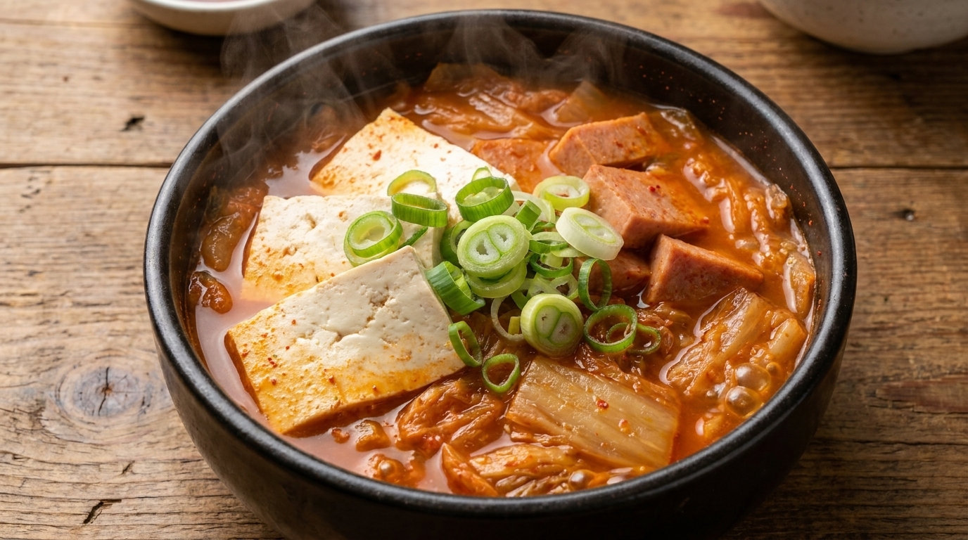 濃厚スパムキムチチゲ