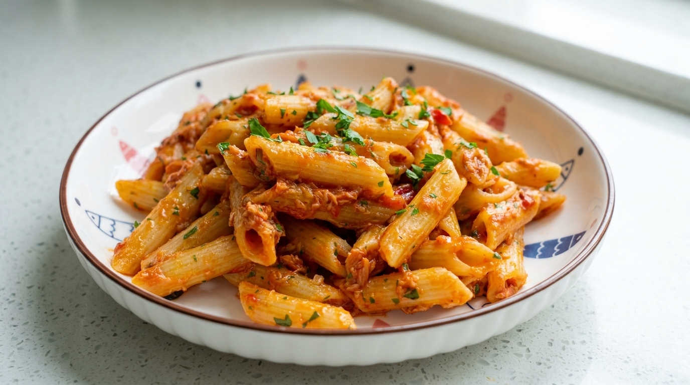 ピリ辛ツナのペンネ（Penne con Tonno）