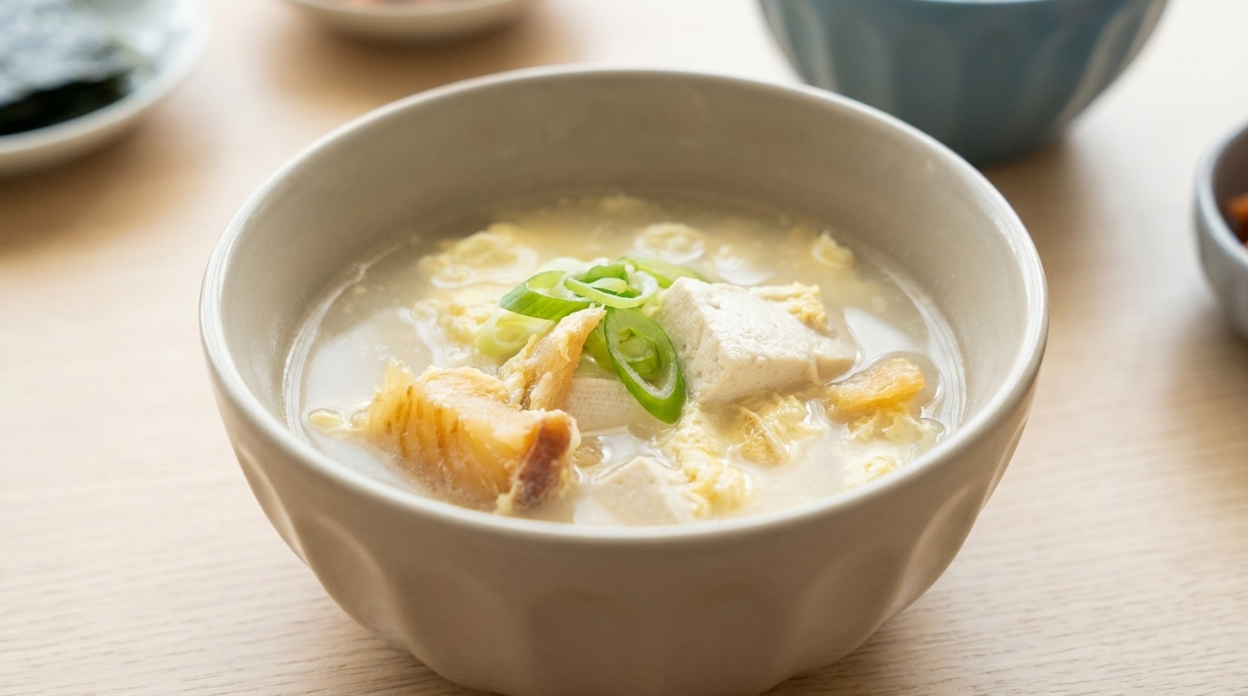 韓国干しタラスープ（プゴク）