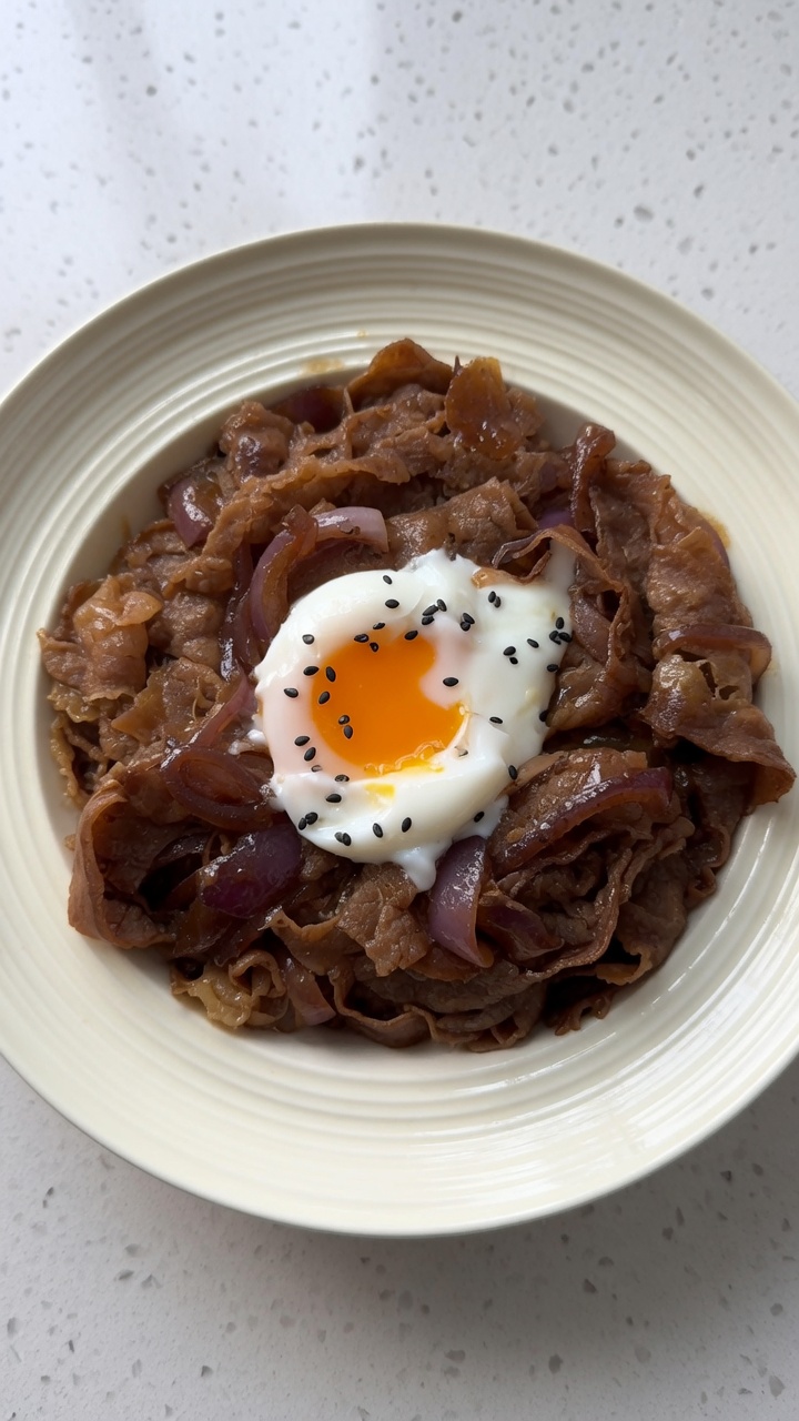 定番の牛丼