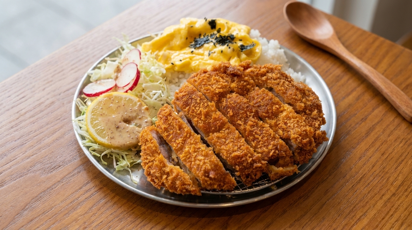サクサク美味しい！定番の手作りカツ丼