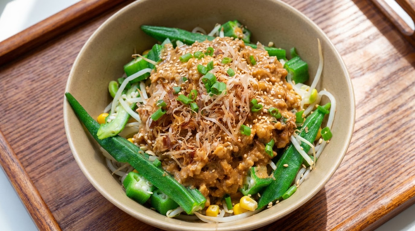 ピリ辛味噌ごまだれ冷やし中華