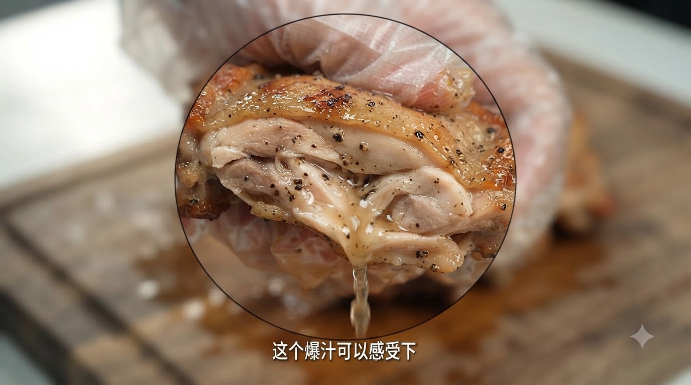 ジューシーな黒こしょうチキンソテー
