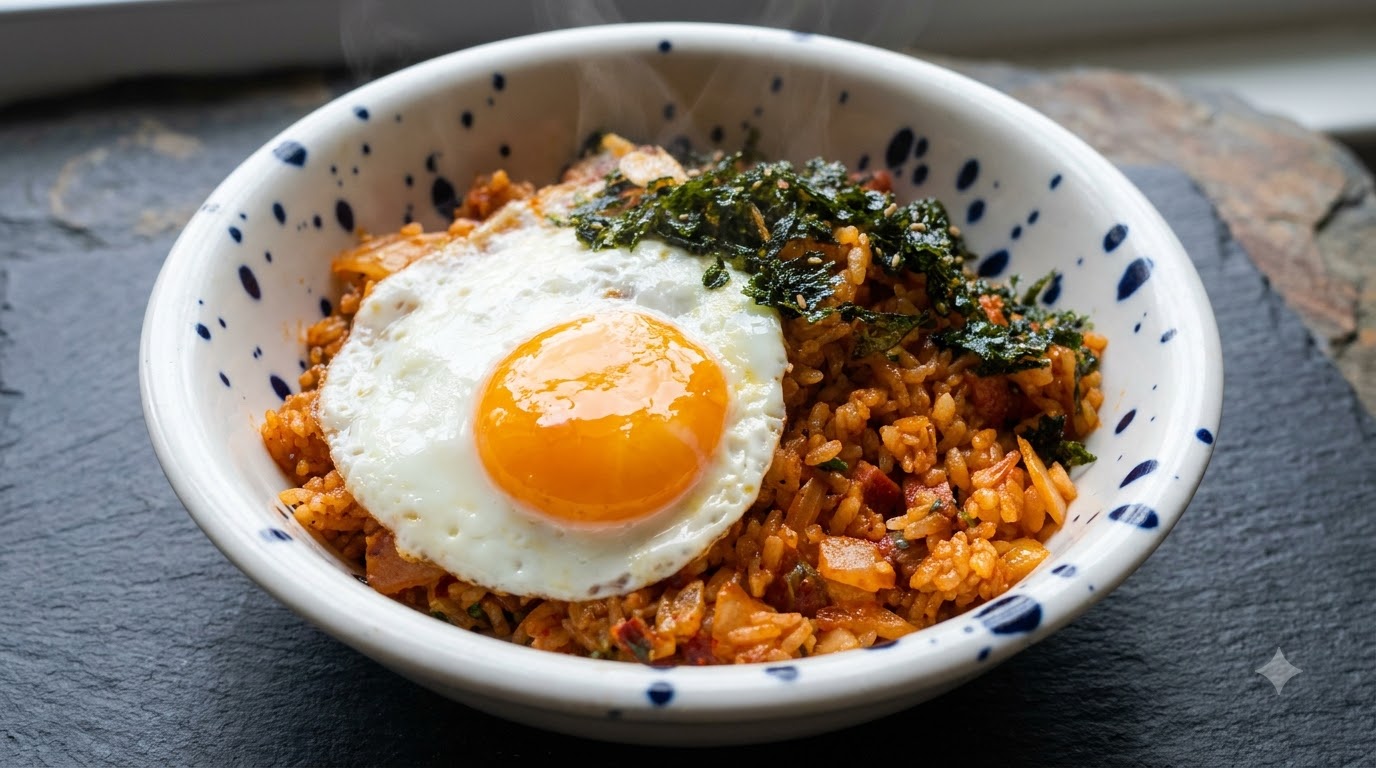 本場韓国の絶品キムチチャーハン