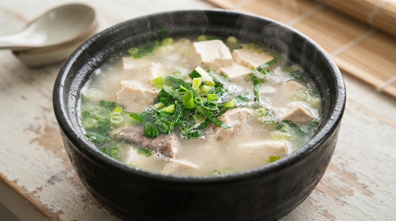 延边风味明太鱼豆腐汤