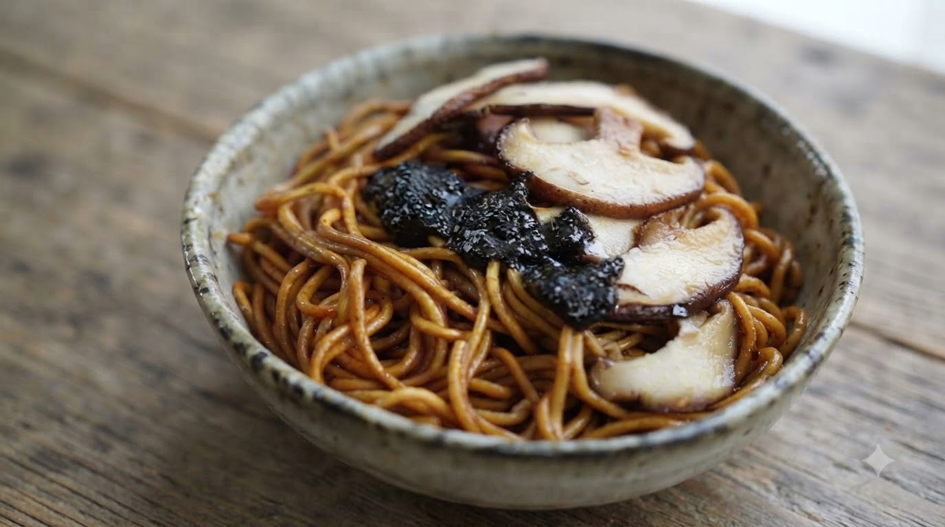 黒トリュフ葱油拌麺（ツォンヨウバンミエン）