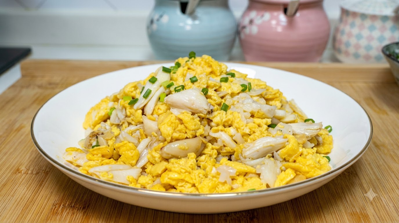 ふんわりカニ玉丼